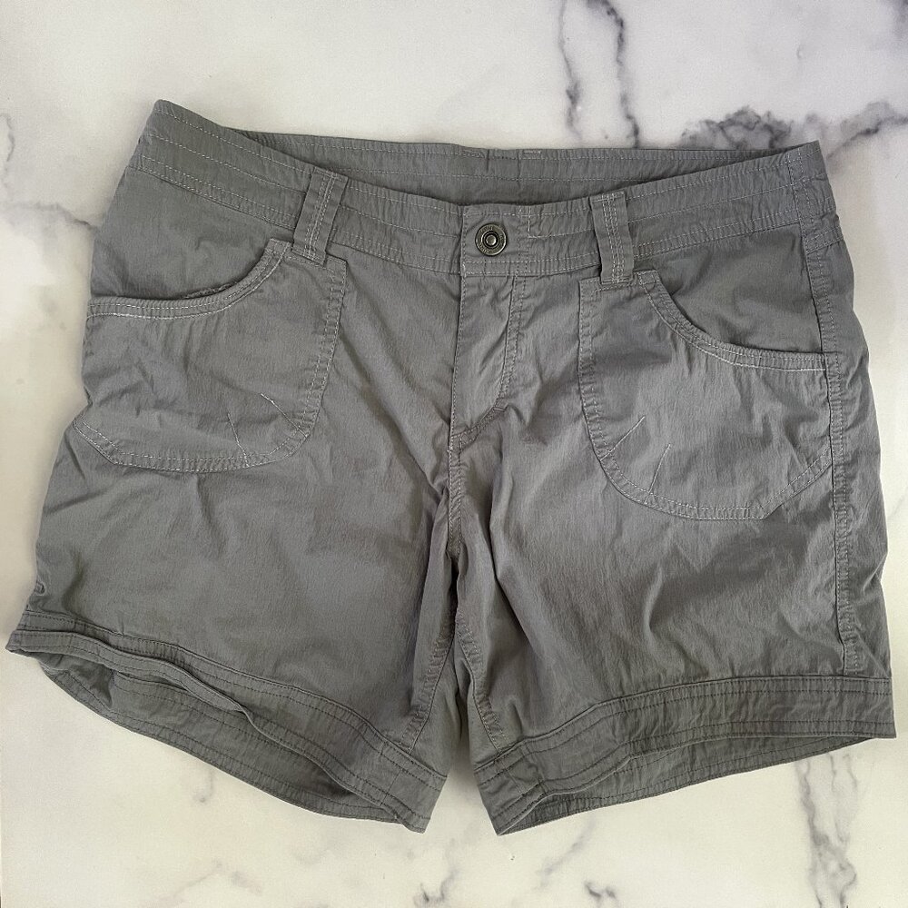 Kuhl Kontra 6" Inseam Shorts, Gray, Size 10